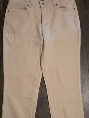 Lands End Womens Soft Denim Boyfriend Jeans